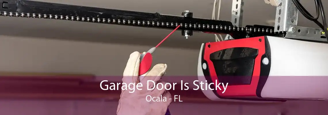 Garage Door Is Sticky Ocala - FL