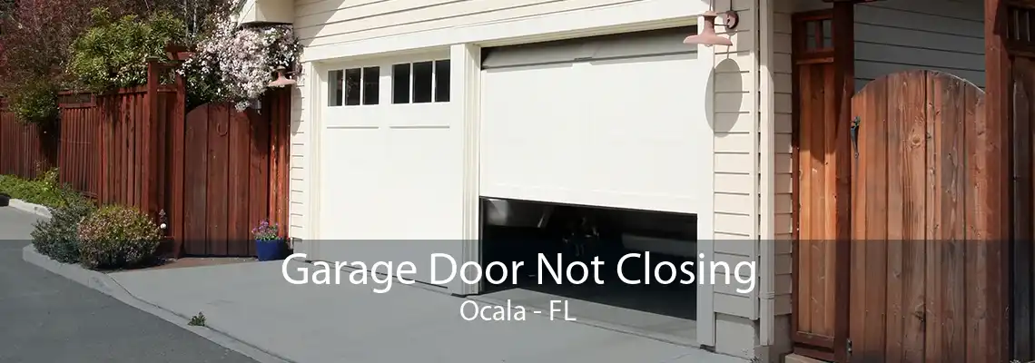 Garage Door Not Closing Ocala - FL