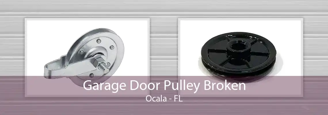 Garage Door Pulley Broken Ocala - FL